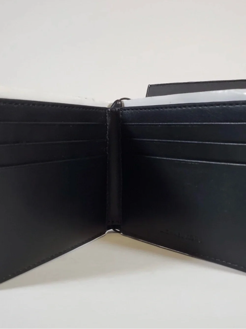 Michael Kors Black Signature MK Slim Wallet